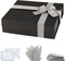 Premium Black Gift Box with Magnetic Closure - Includes Ribbon and Gift Card - Elegant Presentation Box for All Occasions